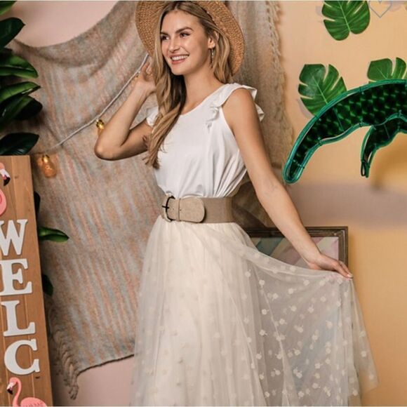 Ruffled tank top - Picture 3 of 6